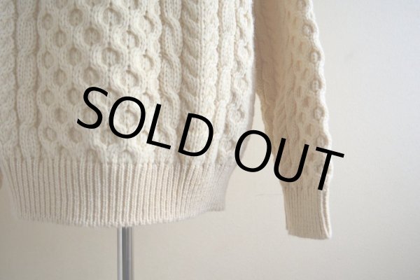 画像9: 1990s L.L.BEAN フィッシャーマンセーター  MADE IN IRELAND  表記L  (9)