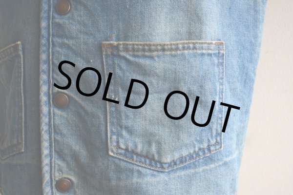 画像11: 1970s Carhartt デニムボアベスト  表記M  (11)