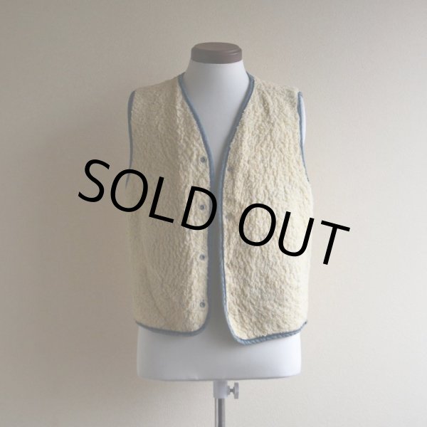 画像5: 1970s Carhartt デニムボアベスト  表記M  (5)