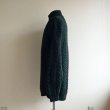 画像4: BLARNEY WOOLLEN MILLS タートルネック フィッシャーマンセーター　 MADE IN IRELAND　 表記XL  (4)