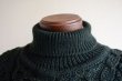 画像8: BLARNEY WOOLLEN MILLS タートルネック フィッシャーマンセーター　 MADE IN IRELAND　 表記XL  (8)