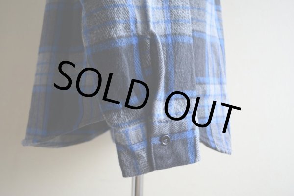 画像9: 1980s FIVEBROTHER ヘビーネルシャツ  表記M  (9)