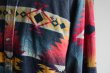 画像8: 1980s Woolrich ネイティブ柄シャモアクロスシャツ　 MADE IN USA　 実寸XL  (8)