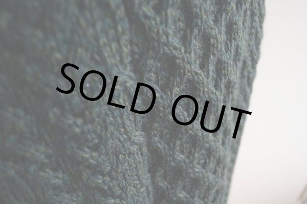 画像12: BLARNEY WOOLLEN MILLS タートルネック フィッシャーマンセーター  MADE IN IRELAND  表記XL  (12)