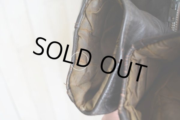 画像18: 1970s Berman's ダブルライダース レザージャケット　 表記44  (18)