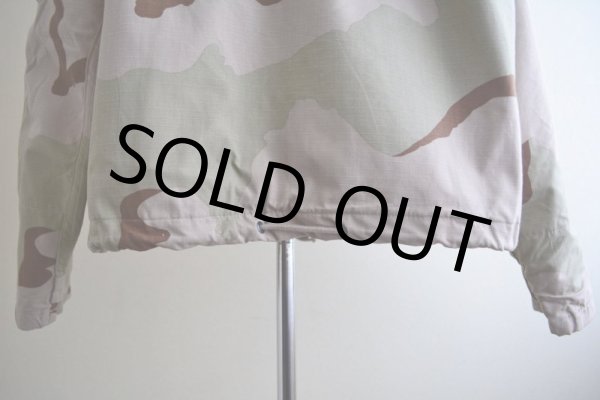 画像17: 2000s US.MILITARY ケミカルプロテクティブパーカー　 3Cデザートカモ　 表記MEDIUM-REGULAR  (17)