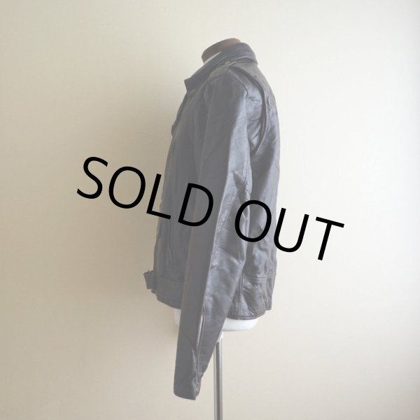 画像4: 1970s Berman's ダブルライダース レザージャケット　 表記44  (4)