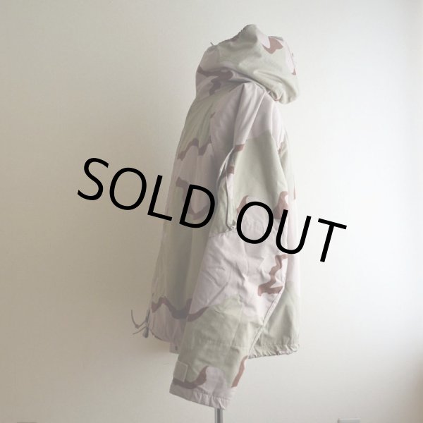 画像4: 2000s US.MILITARY ケミカルプロテクティブパーカー　 3Cデザートカモ　 表記MEDIUM-REGULAR  (4)