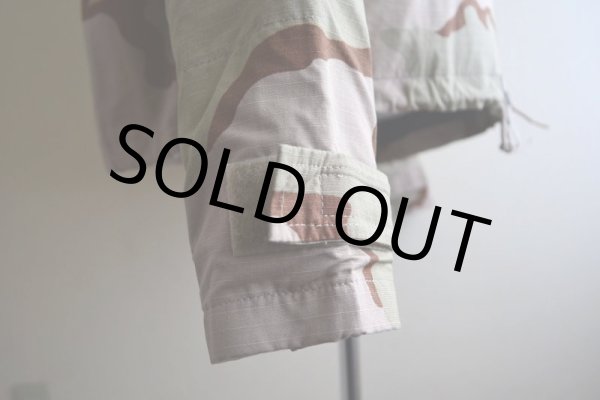 画像15: 2000s US.MILITARY ケミカルプロテクティブパーカー　 3Cデザートカモ　 表記MEDIUM-REGULAR  (15)