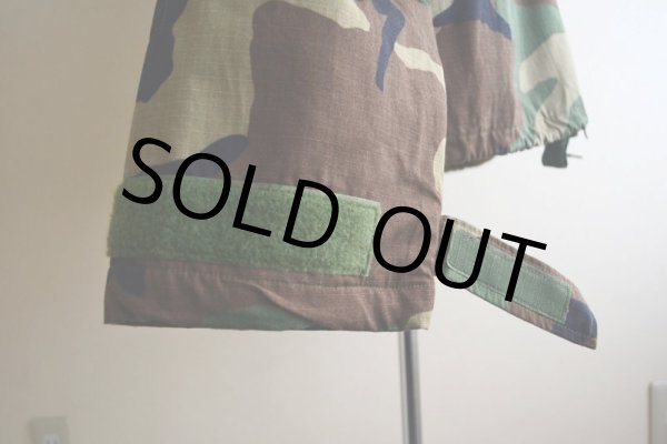 画像18: 1990s US.MILITARY ケミカルプロテクティブパーカー　 バックステンシル　 表記MEDIUM-REGULAR  (18)