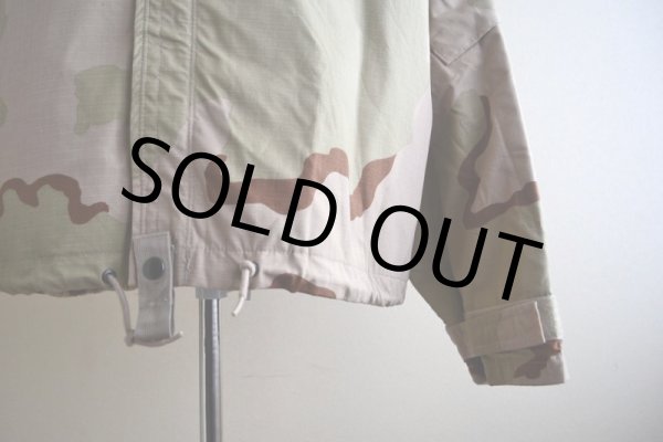 画像14: 2000s US.MILITARY ケミカルプロテクティブパーカー　 3Cデザートカモ　 表記MEDIUM-REGULAR  (14)