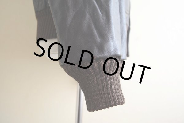 画像15: 1970s WILLIAM BARRY G-1 TYPE レザージャケット　 表記40  (15)