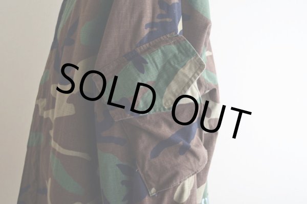 画像14: 1990s US.MILITARY ケミカルプロテクティブパーカー　 バックステンシル　 表記MEDIUM-REGULAR  (14)