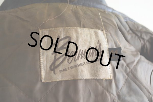 画像6: 1970s Berman's ダブルライダース レザージャケット　 表記44  (6)