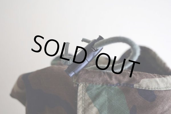 画像10: 1990s US.MILITARY ケミカルプロテクティブパーカー　 バックステンシル　 表記MEDIUM-REGULAR  (10)