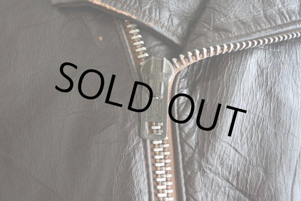 画像8: 1970s Berman's ダブルライダース レザージャケット　 表記44  (8)