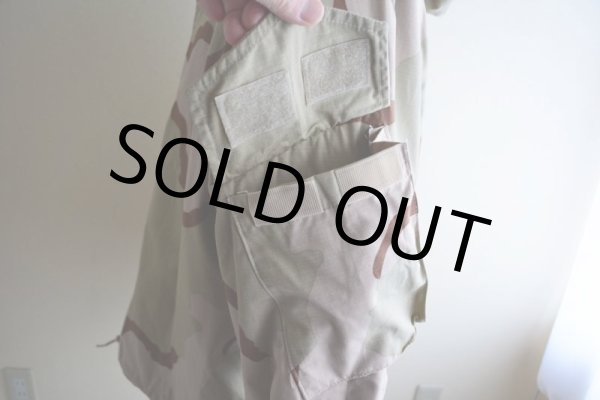 画像19: 2000s US.MILITARY ケミカルプロテクティブパーカー　 3Cデザートカモ　 表記MEDIUM-REGULAR  (19)