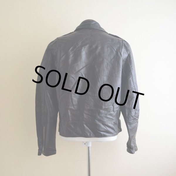 画像3: 1970s Berman's ダブルライダース レザージャケット　 表記44  (3)