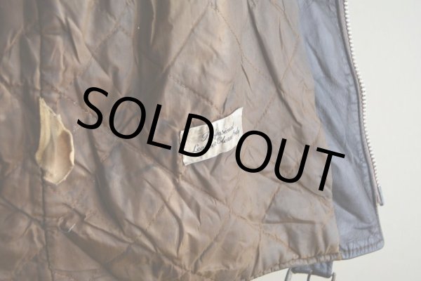 画像19: 1970s Berman's ダブルライダース レザージャケット　 表記44  (19)