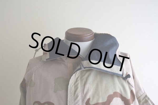 画像12: 2000s US.MILITARY ケミカルプロテクティブパーカー　 3Cデザートカモ　 表記MEDIUM-REGULAR  (12)