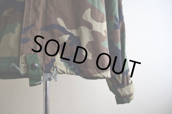 画像16: 1990s US.MILITARY ケミカルプロテクティブパーカー　 バックステンシル　 表記MEDIUM-REGULAR  (16)