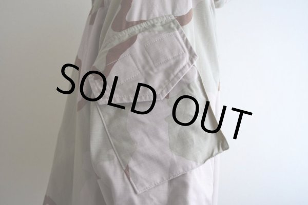 画像18: 2000s US.MILITARY ケミカルプロテクティブパーカー　 3Cデザートカモ　 表記MEDIUM-REGULAR  (18)