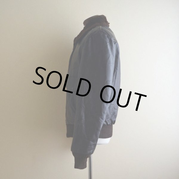 画像4: 1970s WILLIAM BARRY G-1 TYPE レザージャケット　 表記40  (4)