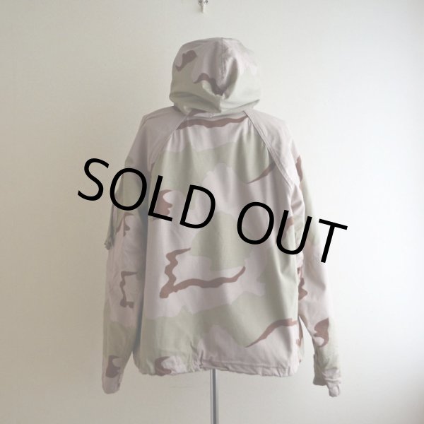 画像3: 2000s US.MILITARY ケミカルプロテクティブパーカー　 3Cデザートカモ　 表記MEDIUM-REGULAR  (3)