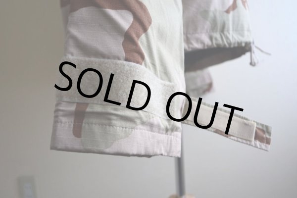 画像16: 2000s US.MILITARY ケミカルプロテクティブパーカー　 3Cデザートカモ　 表記MEDIUM-REGULAR  (16)