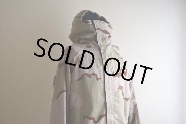 画像9: 2000s US.MILITARY ケミカルプロテクティブパーカー　 3Cデザートカモ　 表記MEDIUM-REGULAR  (9)