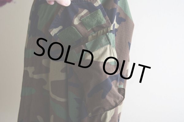 画像15: 1990s US.MILITARY ケミカルプロテクティブパーカー　 バックステンシル　 表記MEDIUM-REGULAR  (15)