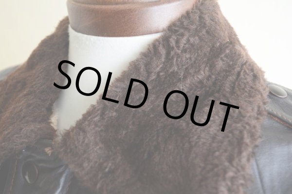 画像9: 1970s WILLIAM BARRY G-1 TYPE レザージャケット　 表記40  (9)