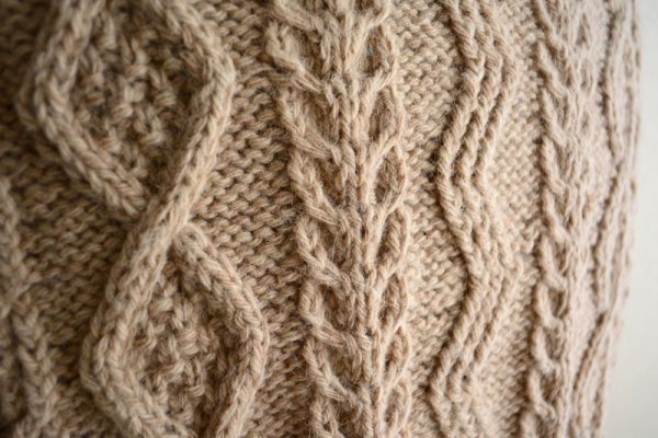 画像10: Unknown フィッシャーマンセーター  実寸L-XL  (10)