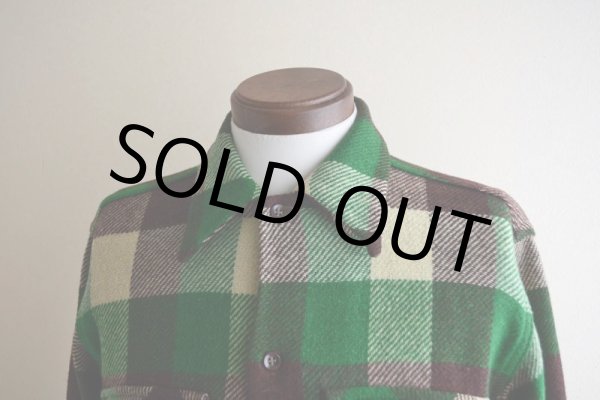 画像6: 1940s〜 BRENT ウールシャツ  実寸ML  (6)