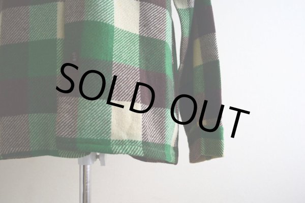 画像9: 1940s〜 BRENT ウールシャツ  実寸ML  (9)