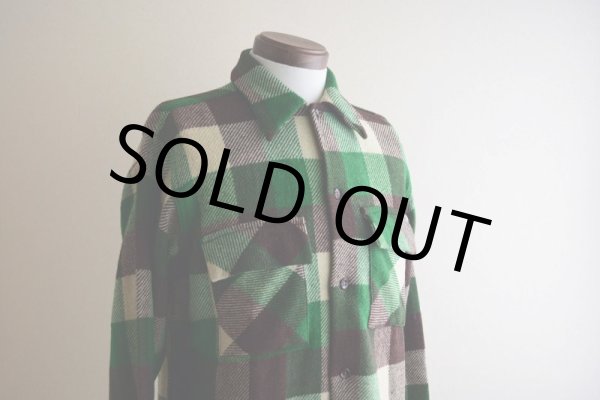 画像7: 1940s〜 BRENT ウールシャツ  実寸ML  (7)