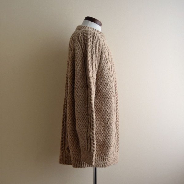 画像2: Unknown フィッシャーマンセーター  実寸L-XL  (2)