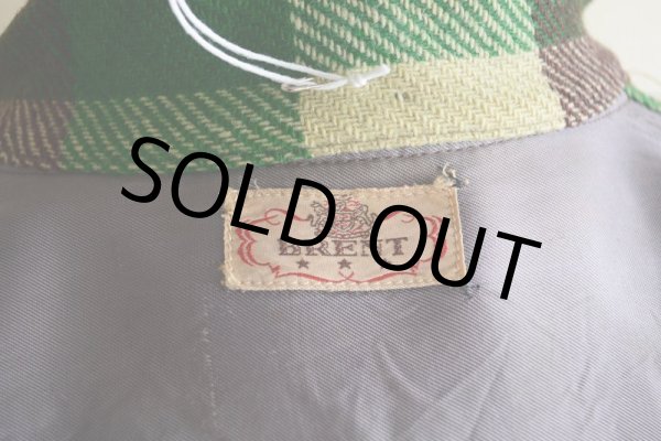 画像5: 1940s〜 BRENT ウールシャツ  実寸ML  (5)