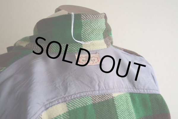 画像13: 1940s〜 BRENT ウールシャツ  実寸ML  (13)