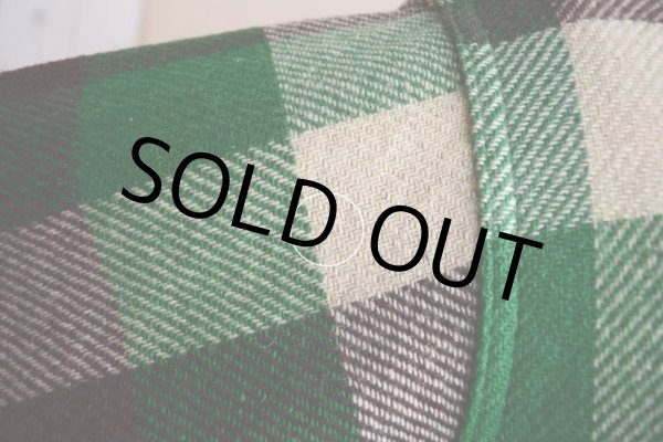 画像14: 1940s〜 BRENT ウールシャツ  実寸ML  (14)