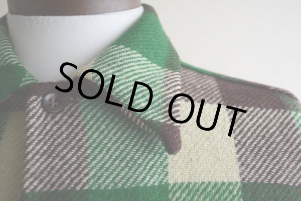 画像8: 1940s〜 BRENT ウールシャツ  実寸ML  (8)