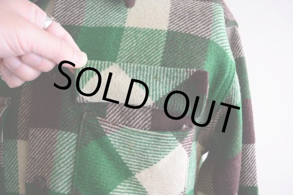 画像12: 1940s〜 BRENT ウールシャツ  実寸ML  (12)