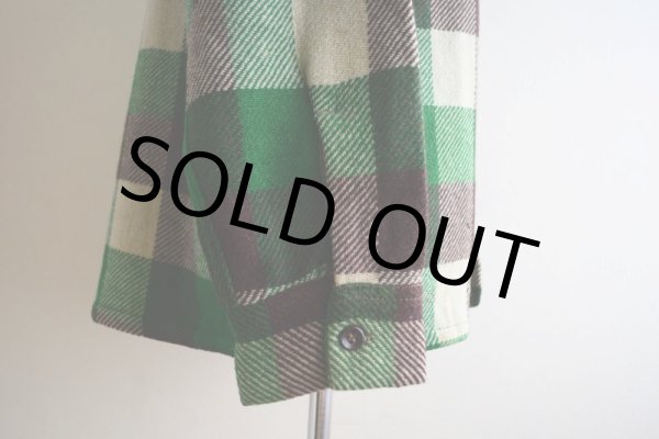 画像10: 1940s〜 BRENT ウールシャツ  実寸ML  (10)