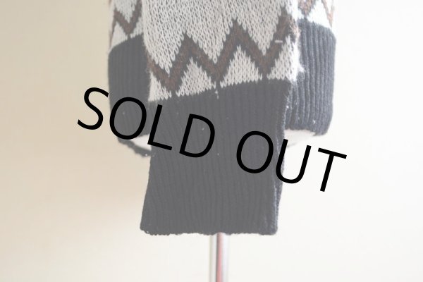 画像10: 1970s KENNINGTON ミッキーマウス ジャガードニットセーター　 表記M  (10)