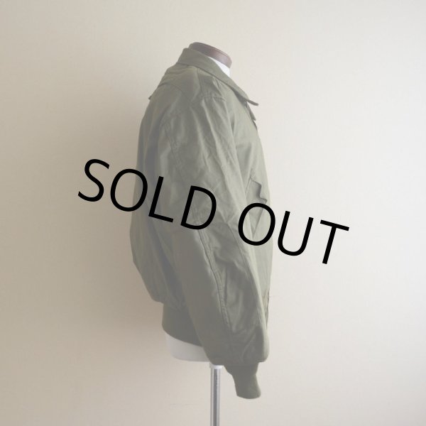 画像2: 1980s US.ARMY CVCタンカースジャケット　 表記MEDIUM-LONG  (2)