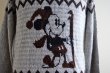 画像8: 1970s KENNINGTON ミッキーマウス ジャガードニットセーター　 表記M  (8)