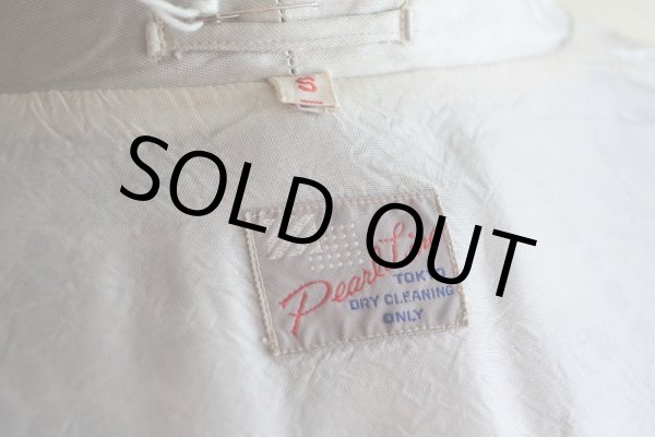 画像5: 1950s Pearl Line 西陣織 寅×龍スーベニアガウン　 黒×銀　 表記S  (5)