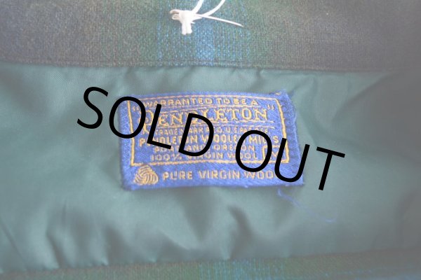 画像5: 1960s PENDLETON ウールシャツ  オンブレーチェック  表記M  (5)