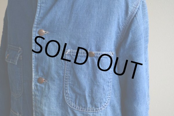 画像11: 1960s MONTGOMERY WARD デニムカバーオール  裏ブランケット付き  表記44  (11)