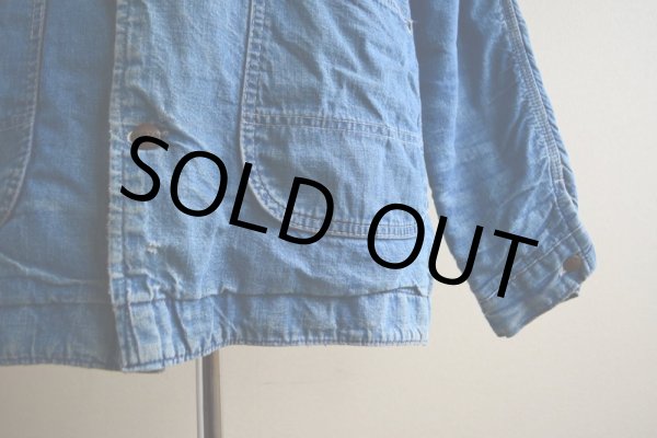 画像15: 1960s MONTGOMERY WARD デニムカバーオール  裏ブランケット付き  表記44  (15)